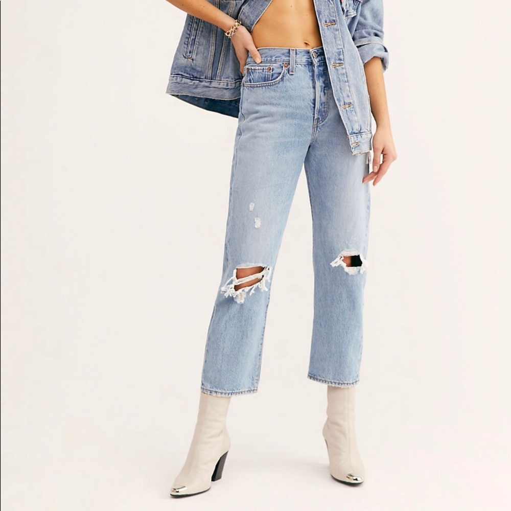 Levi Wedgie Jeans